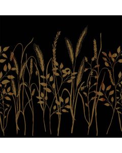 Mank Stofligende Middagsserviet 50stk - Kona Brun