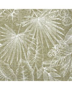 Mank Frokostserviet 3-lags 100stk - Kona Brun