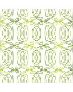 Mank stofligende serviet 40x40cm 50stk - Ludo Lime/oliven