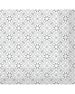 Mank stofligende serviet 40x40cm 50stk - Mia Brun