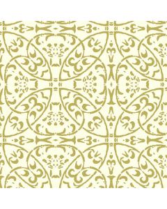 Mank stofligende serviet 40x40cm 50stk - Claudio Champagne/Guld