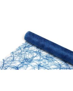 Sizoweb bordløber - 30 cm x 5 meter - Mellem blå-pacific blå