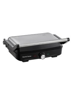 Nordic Sense Paninigrill 1600watt - Sort
