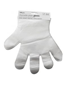 Plasthandsker - 100stk
