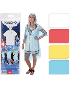 Engangsregnslag - Poncho