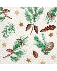 Mank 3-lags 33x33cm 100stk - Pinea