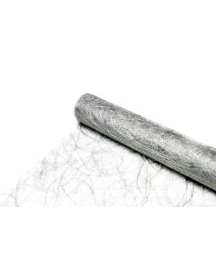 Sizoweb bordløber - 30 cm x 5 meter - Sølv