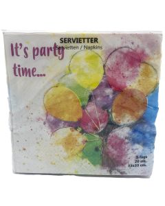 Frokostserviet 3-lags 20stk - Party