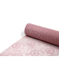 Sizolace Rose 30cm x 5m - støv rosa