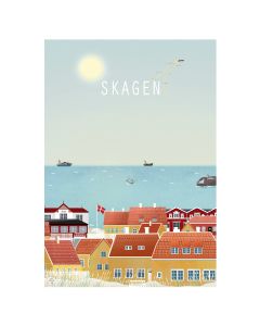 Lydia Wienberg Byplakat 50x70cm - Skagen