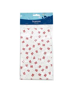 Slikpose 17,5x10,5cm m/flag - 10stk