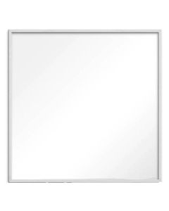 Spejl Hvid Egetræ - 50x50cm