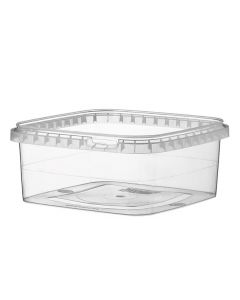 Stabelbar opbevaringsboks i plast 1,3L