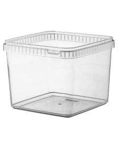 Stabelbar opbevaringsboks i plast 5L