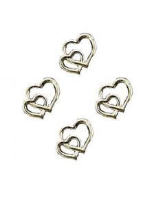 Guldhjerter strø - 25stk