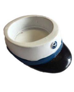 Studenterhue fyrfadsstage - blå