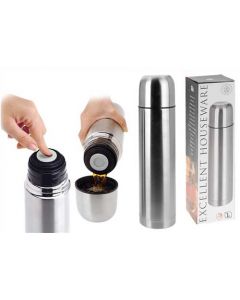 Termoflaske 1L stål