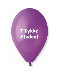 Ballon Student Lilla - 10stk