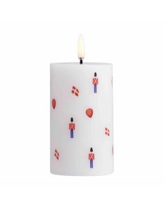 Uyuni LED lys 5,8x10cm - Dansk Flag