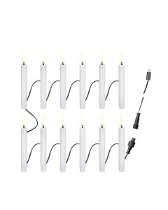 Uyuni LED Julelys USB-C 1,3x11cm 12stk - Hvid