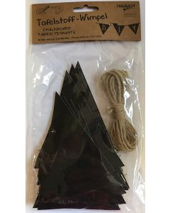 Vimpel af tavlestof - 16 stk