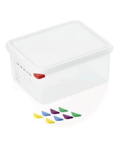 Opbevaringsboks med låg 1/2 GN